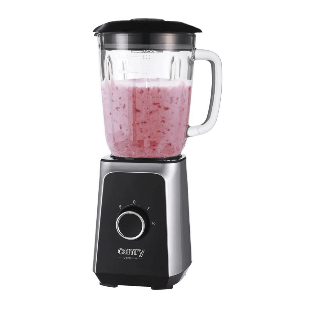 Blender Stationar Camry CR4077 Negru / 2 viteze / ml photo 5
