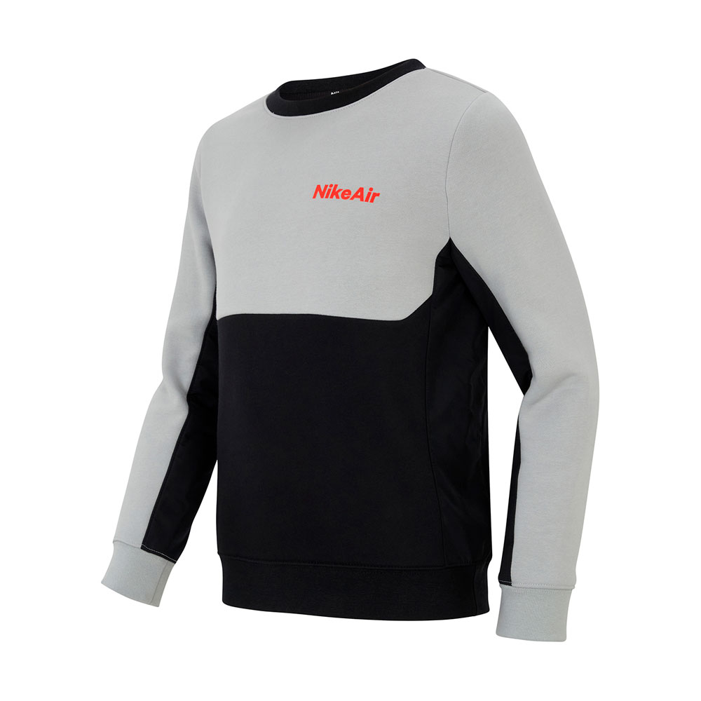 Hanorac Nike B NSW AIR LS CREW / Barbati / M / Gri photo 1 Hanorac Nike B NSW AIR LS CREW / Barbati / M / Gri photo 1