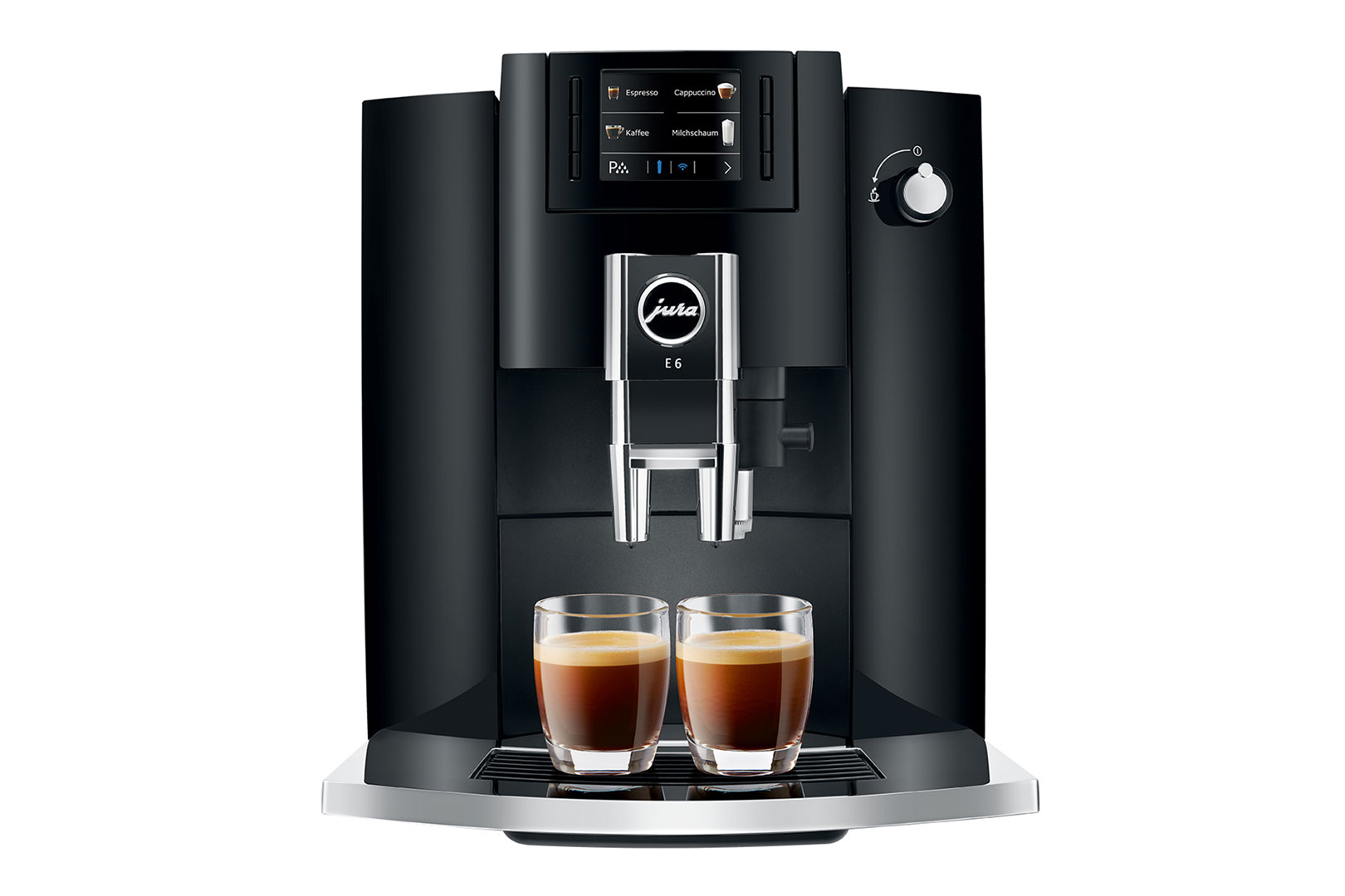 Aparat de cafea JURA E6 Platin Black,15377 photo Aparat de cafea JURA E6 Platin Black,15377 photo