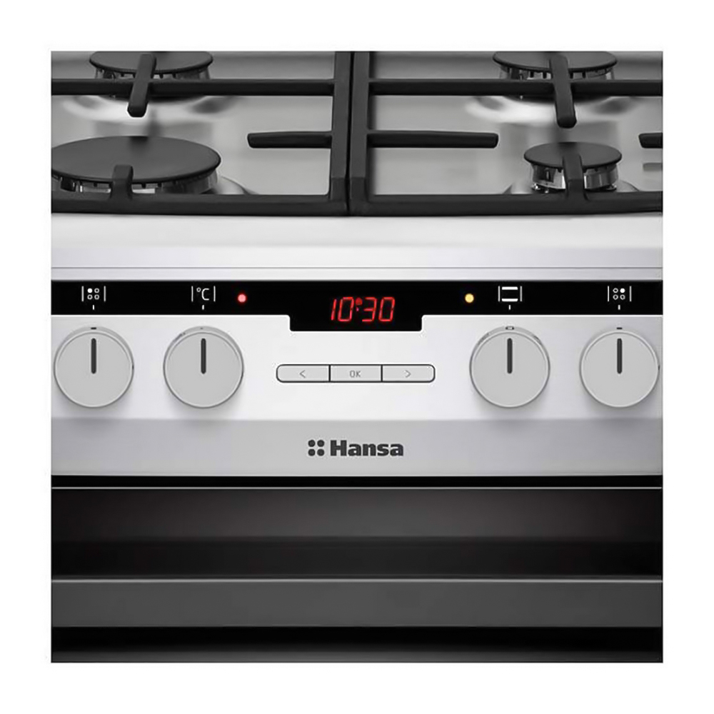 Plita de gaz Hansa FCMXS582977 / 4 arzatoare / 50 cm / Inox photo 2