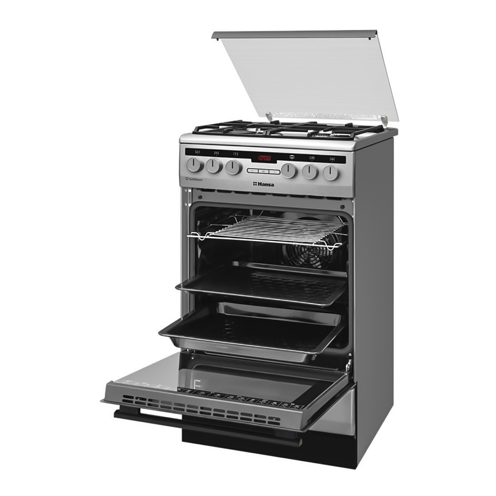 Plita de gaz Hansa FCMXS582977 / 4 arzatoare / 50 cm / Inox photo 4
