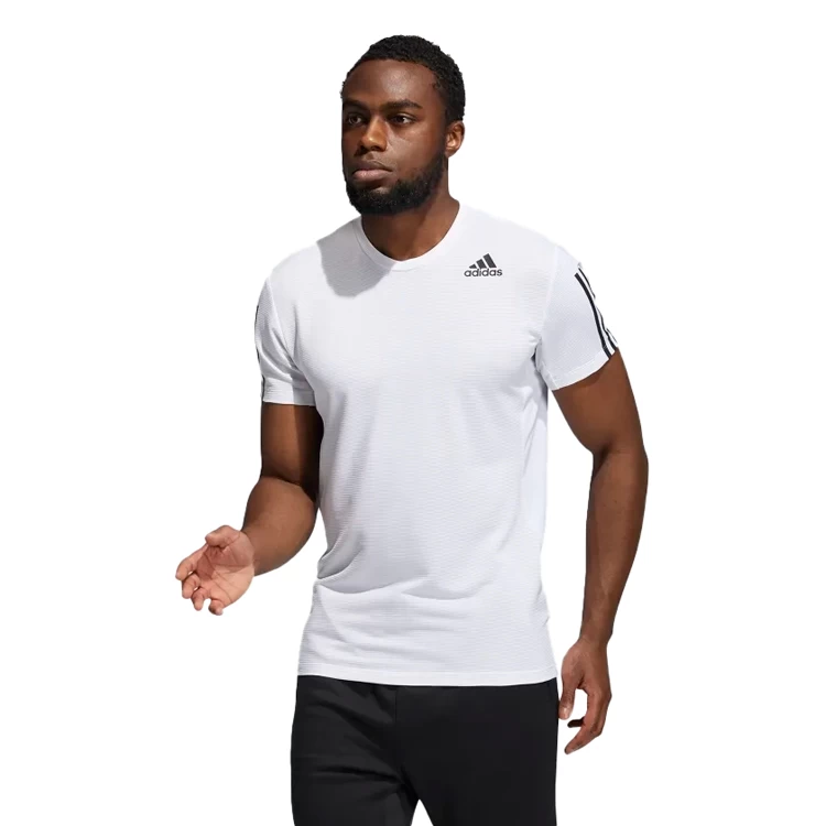 Футболка мужская Adidas AERO3S TEE PB M Белый photo 4