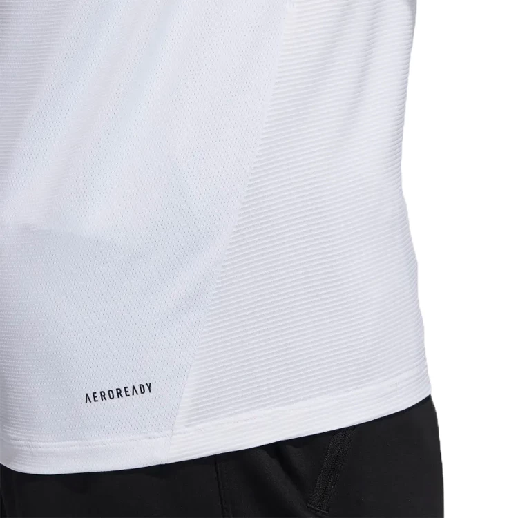 Футболка мужская Adidas AERO3S TEE PB M Белый photo 5