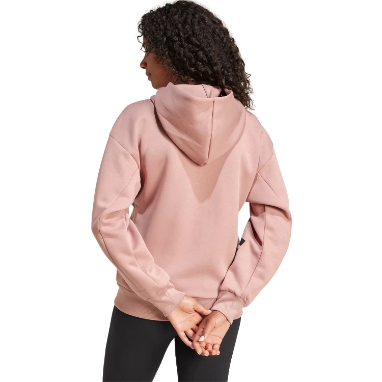 Hanorac Adidas W FI 3S FZ HD L Rosu Femei photo 4