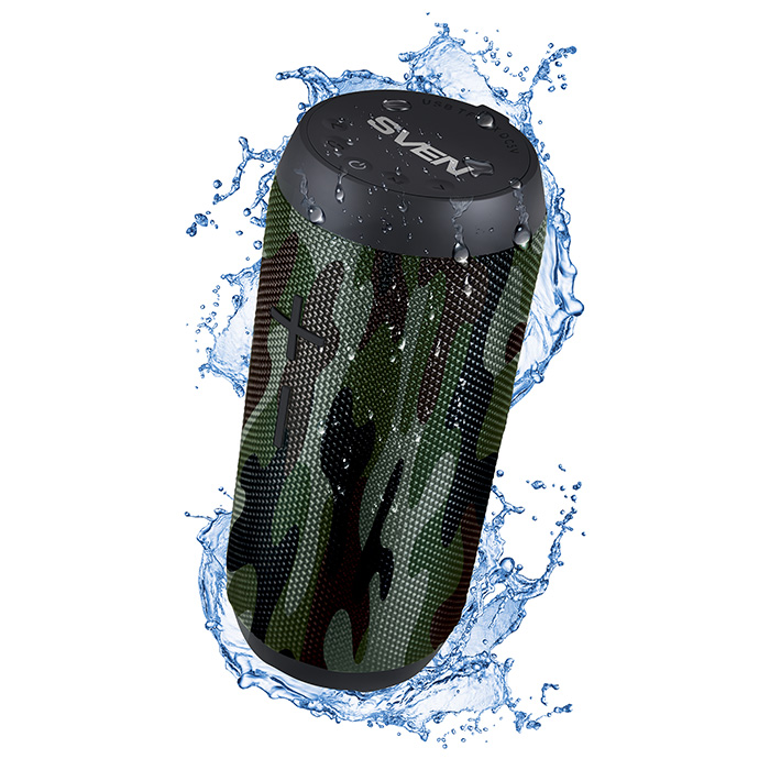 Колонка Портативная SVEN PS-210, Camouflage / 12W / Bluetooth / FM / USB / microSD / 1500mA*h photo 1 Колонка Портативная SVEN PS-210, Camouflage / 12W / Bluetooth / FM / USB / microSD / 1500mA*h photo 1