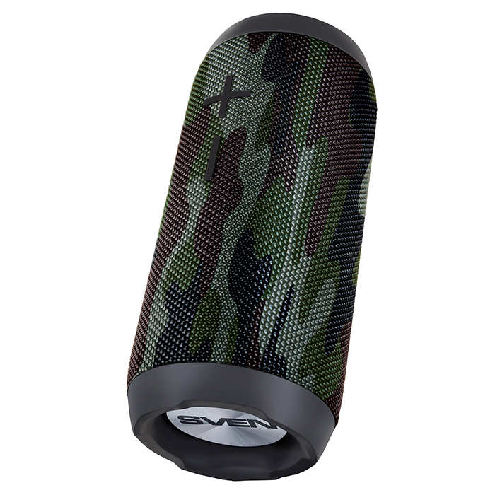 Колонка Портативная SVEN PS-210, Camouflage / 12W / Bluetooth / FM / USB / microSD / 1500mA*h photo 2