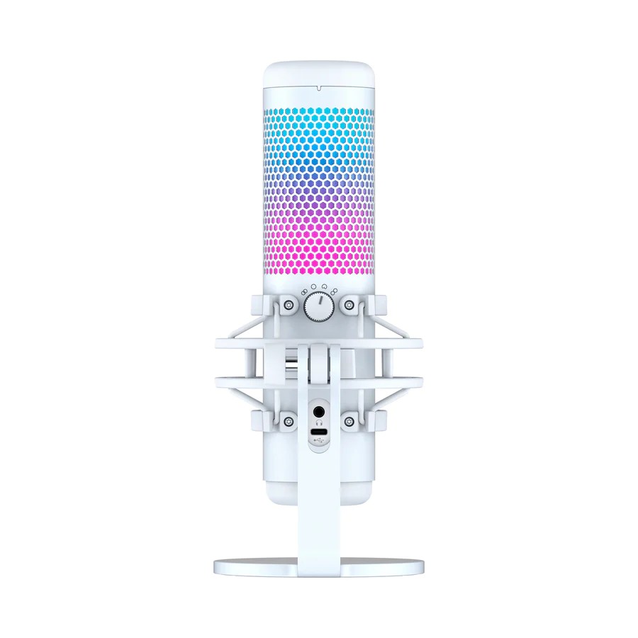 Microfon pentru streaming HyperX QuadCast S, RGB, White [519P0AA] photo 2