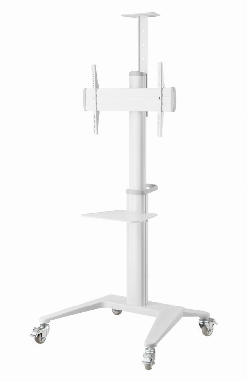 Suport de podea 37” - 70”, Gembird ”TVS-70T-02-W”, White photo 2