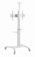 Suport de podea 37” - 70”, Gembird ”TVS-70T-02-W”, White thumbnav 5