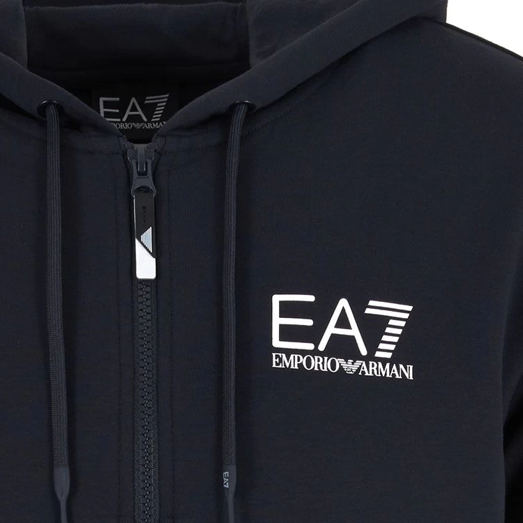 Hanorac pt bărbați EA7 EMPORIO ARMANI SWEATSHIRT S Albastru photo 5