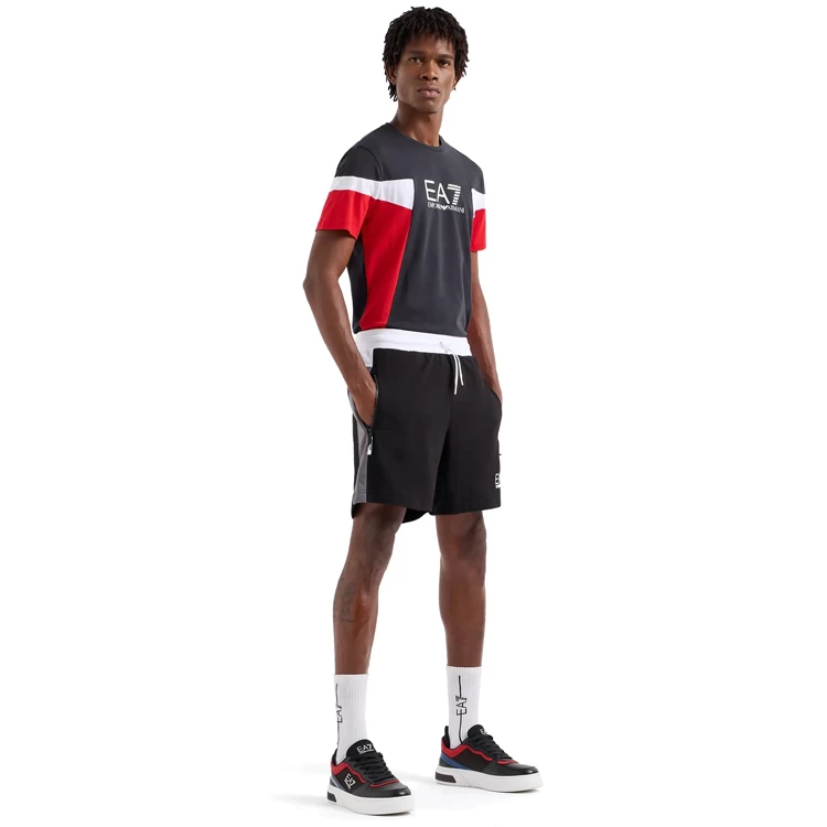 Tricou bărbătesc EA7 EMPORIO ARMANI T-Shirt S Albastru photo 4