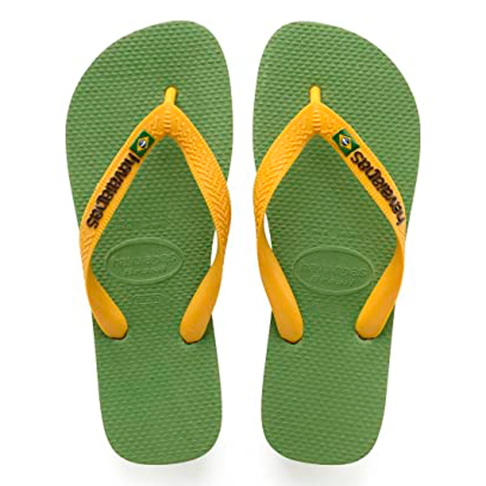 Шлепанцы Havaianas BRASIL LOGO II / Мужской / 45/46 / Зеленый photo 2