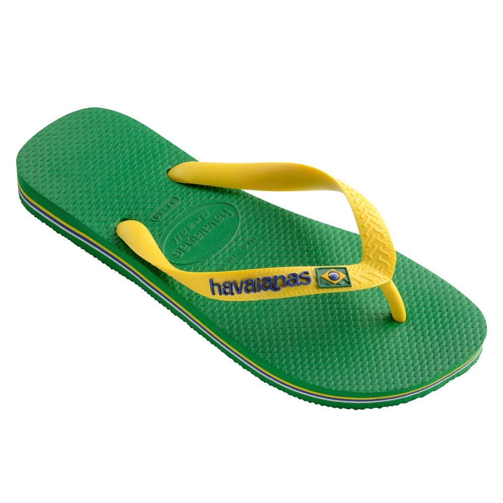 Шлепанцы Havaianas BRASIL LOGO II / Мужской / 45/46 / Зеленый photo 3