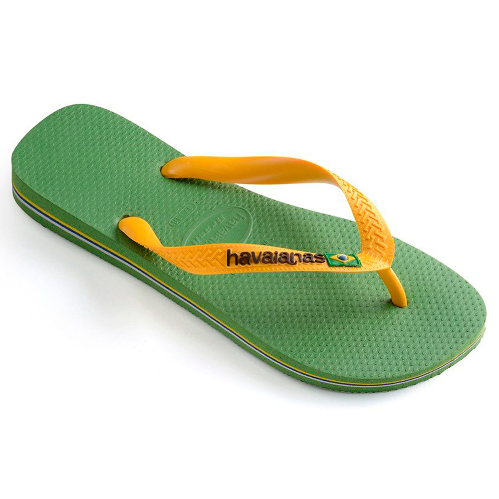 Шлепанцы Havaianas BRASIL LOGO II / Мужской / 45/46 / Зеленый photo 5