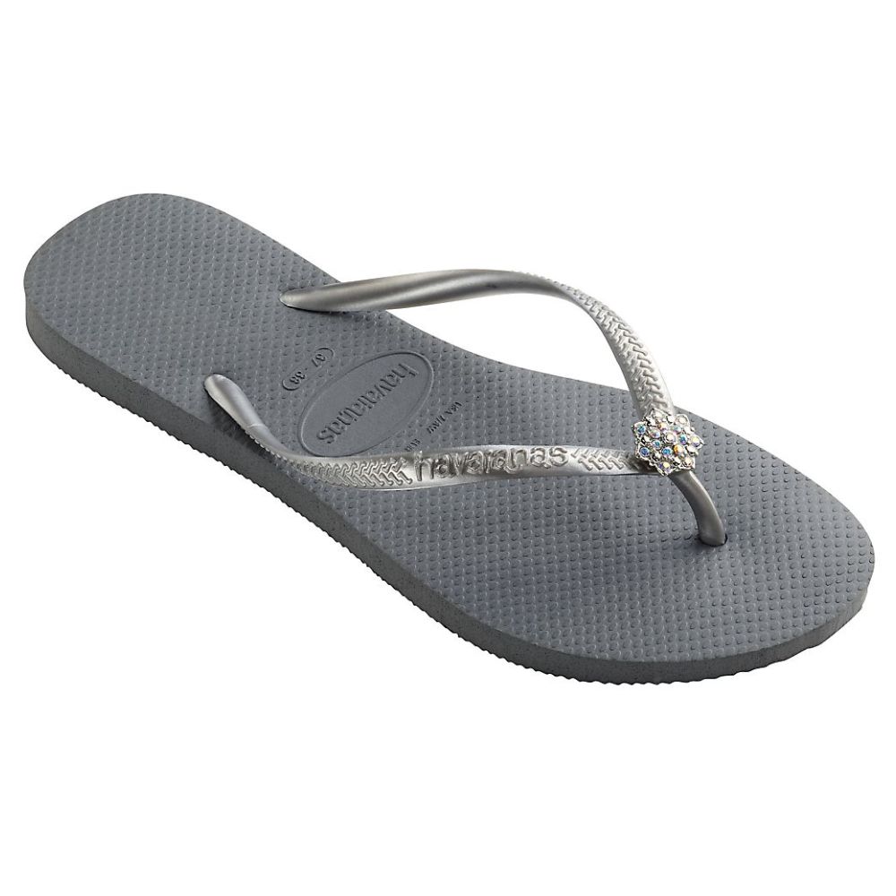 Шлепанцы Havaianas CRYSTAL POEM / Женский / 37/38 / Серый photo 3