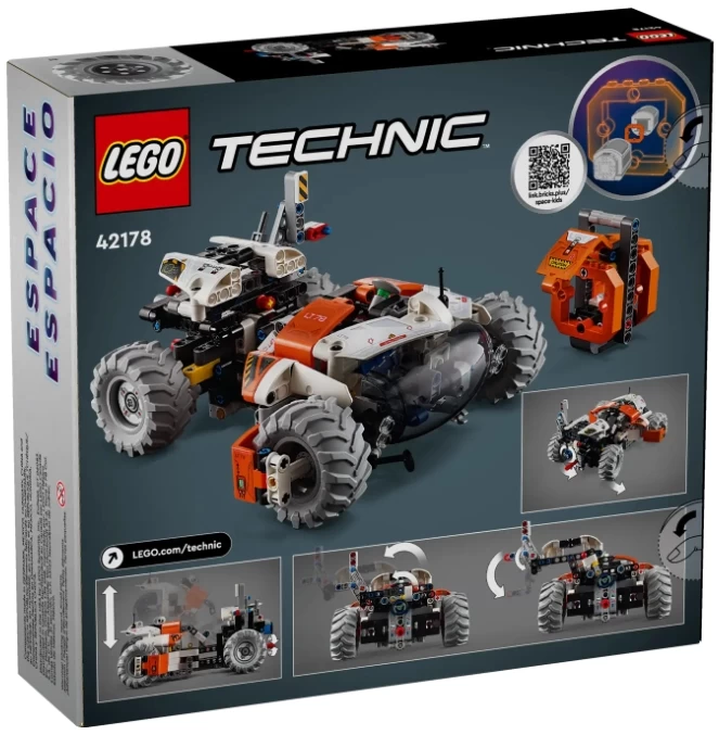 Constructor Lego Technic Surface Space Loader LT78 42178 de la 8+ ani photo 1