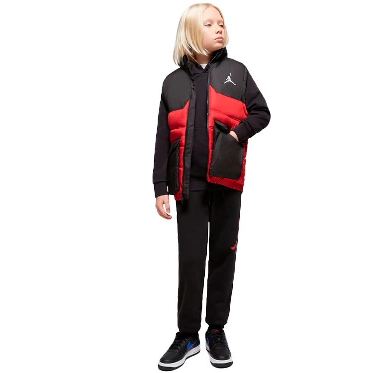 Vesta Nike JDB PUFFER FILLED VEST / Barbati / XL / Negru-rosu photo 4
