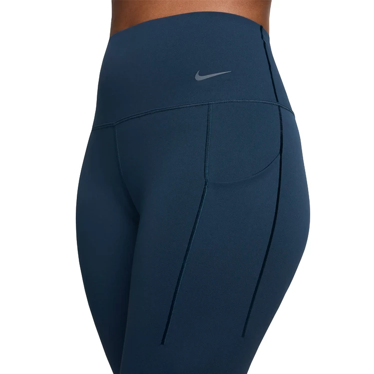 Panta-colanti Nike W NK DF UNIVERSA HR TGHT / Femei / XS / Albastru photo 4