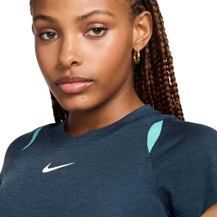 Футболка Nike W NKCT DF ADVTG SS TOP / Женский / L / Синий photo 5