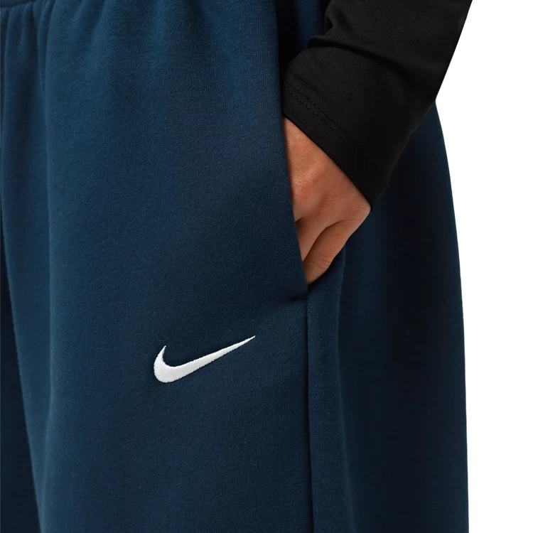 Брюки Nike W NSW PHNX FLC HR OS PANT 2 L Синий Женский photo 5