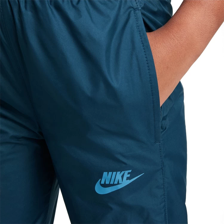 Брюки Nike K NSW RPL WR EO PNT SR / Женский / M / Синий photo 4