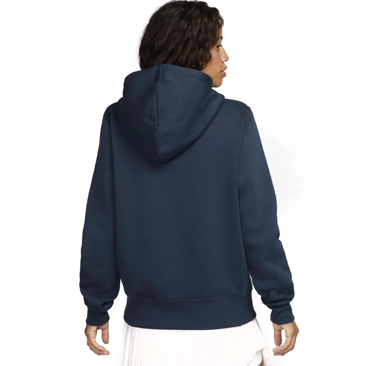 Толстовка Nike W NSW PHNX FLC STD PO HOODIE S Синий Женский photo 4