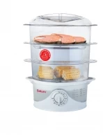 Aparat de fiert cu aburi Saturn STMC7178, 1.2 l, Alb 