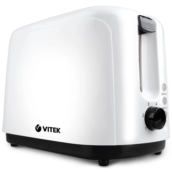 Prajitor de paine Vitek VT1578, 2, 750 W, Alb photo 1