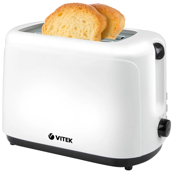 Prajitor de paine Vitek VT1578, 2, 750 W, Alb photo 4