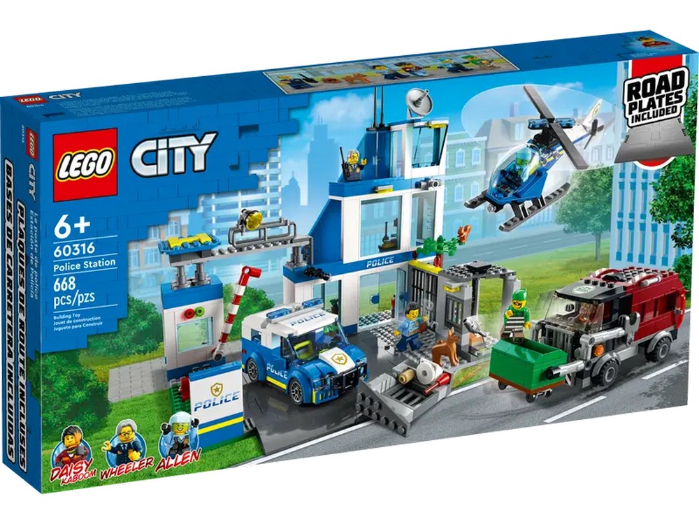 Lego City полицейский участок 60316 photo 1