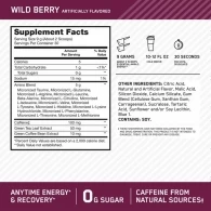 Complex Pre-antrenament Optimum Nutrition ON AMINO ENERGY WILD BERRY 270G thumbnav 3