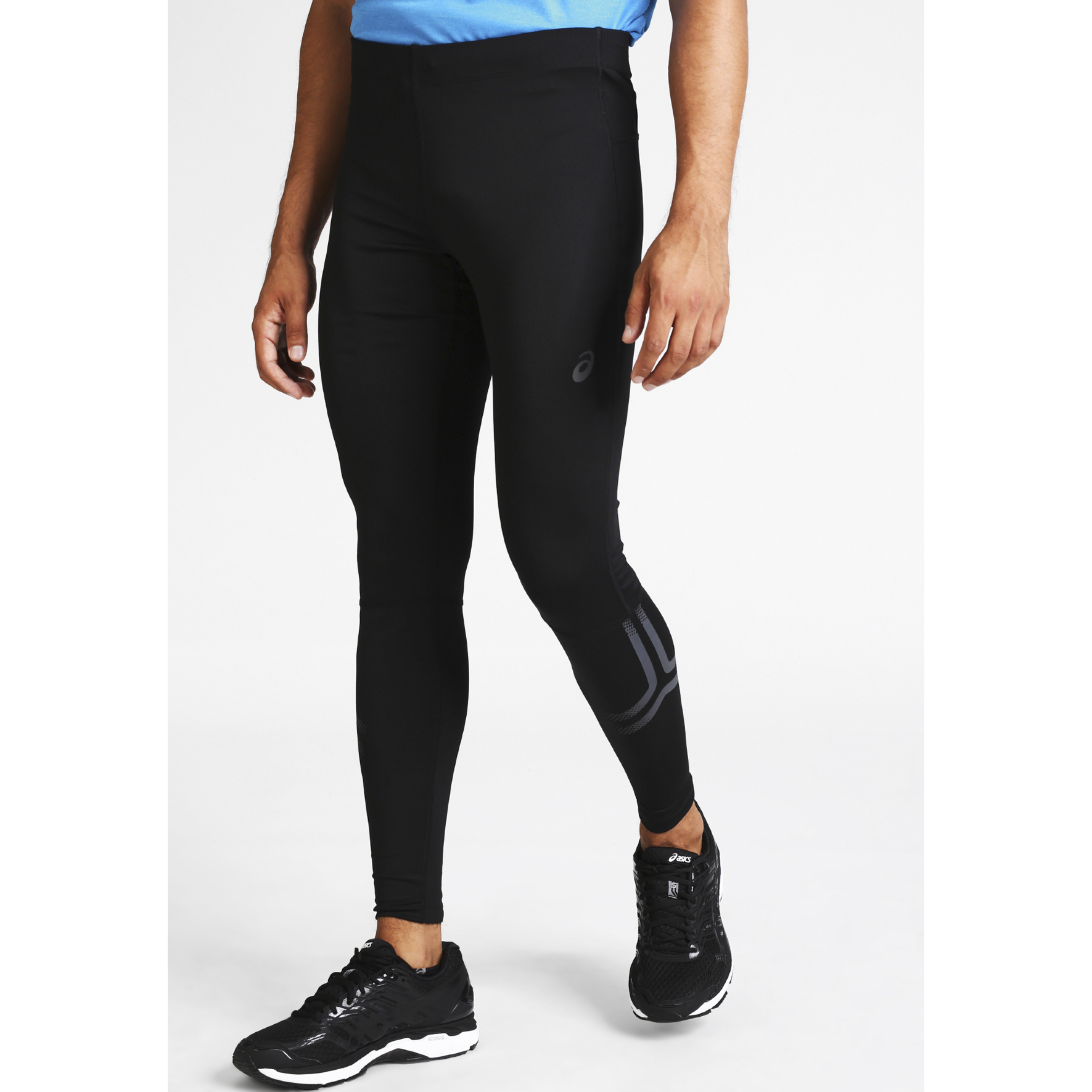 Panta-colanti Asics ICON TIGHT S Negru Barbati photo 4