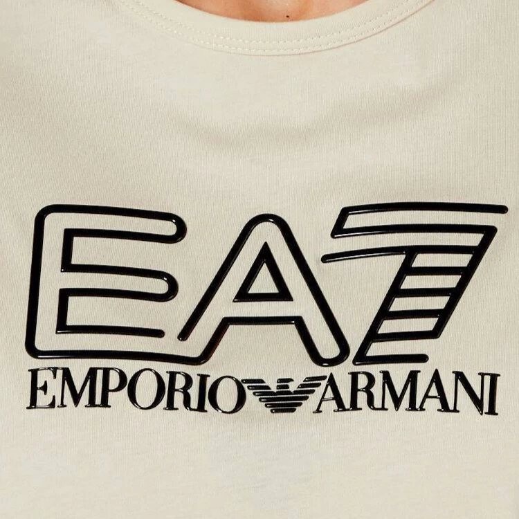 Футболка EA7 EMPORIO ARMANI TRAIN VISIBILITY W TEE SS XL Бежевый Женский photo 5