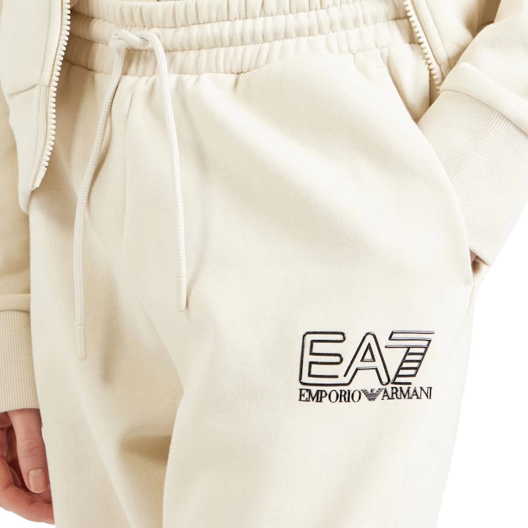 Costum Sportiv EA7 EMPORIO ARMANI TRAIN VISIBILITY W T-SUIT FZ C S Bej Femei photo 4