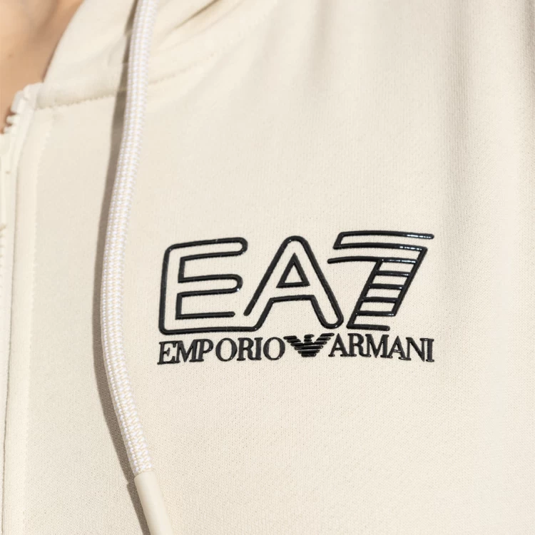 Costum Sportiv EA7 EMPORIO ARMANI TRAIN VISIBILITY W T-SUIT FZ C S Bej Femei photo 5