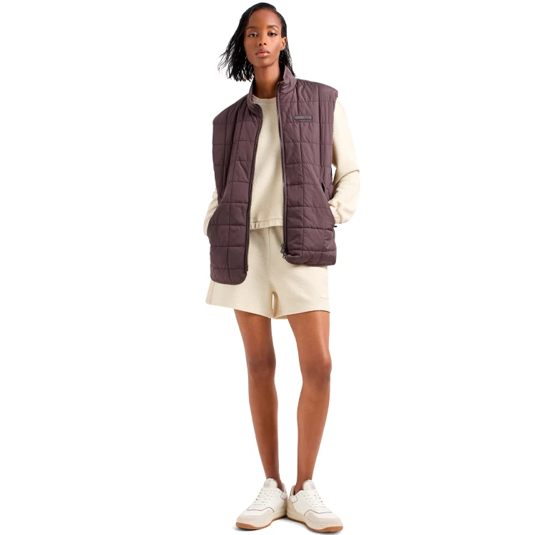 Шорты EA7 EMPORIO ARMANI TRAIN S4E W SHORTS S Бежевый Женский photo 4