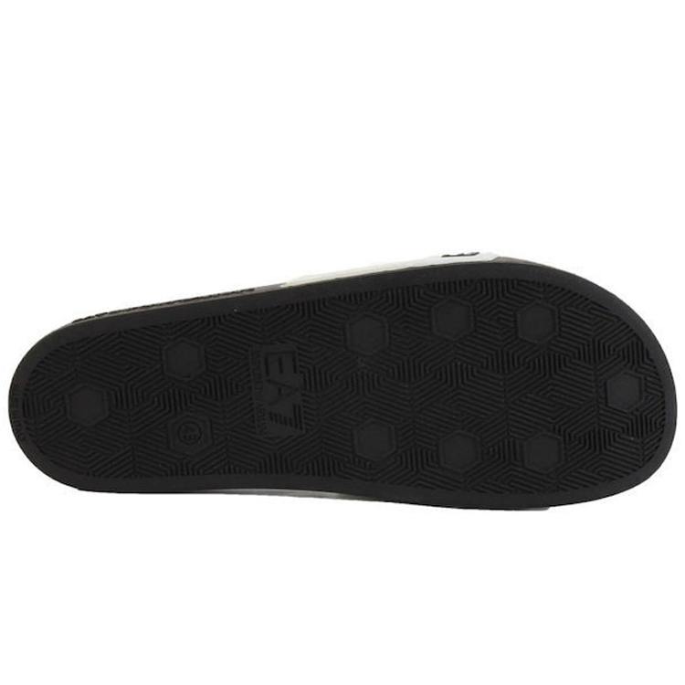 Шлепанцы EA7 EMPORIO ARMANI WATER SPORTS TAPE SLIDE U TEXT / Женский / 36 / Черный/Белый photo 2