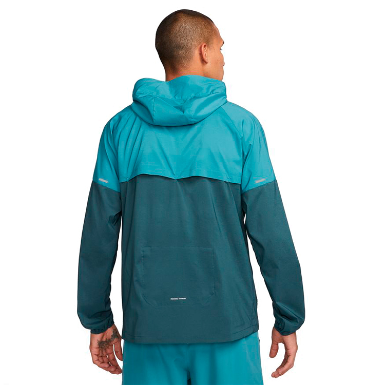 Jachetă Nike M NK RPL UV WINDRNNER JKT M-T Verde pentru bărbați  photo 3