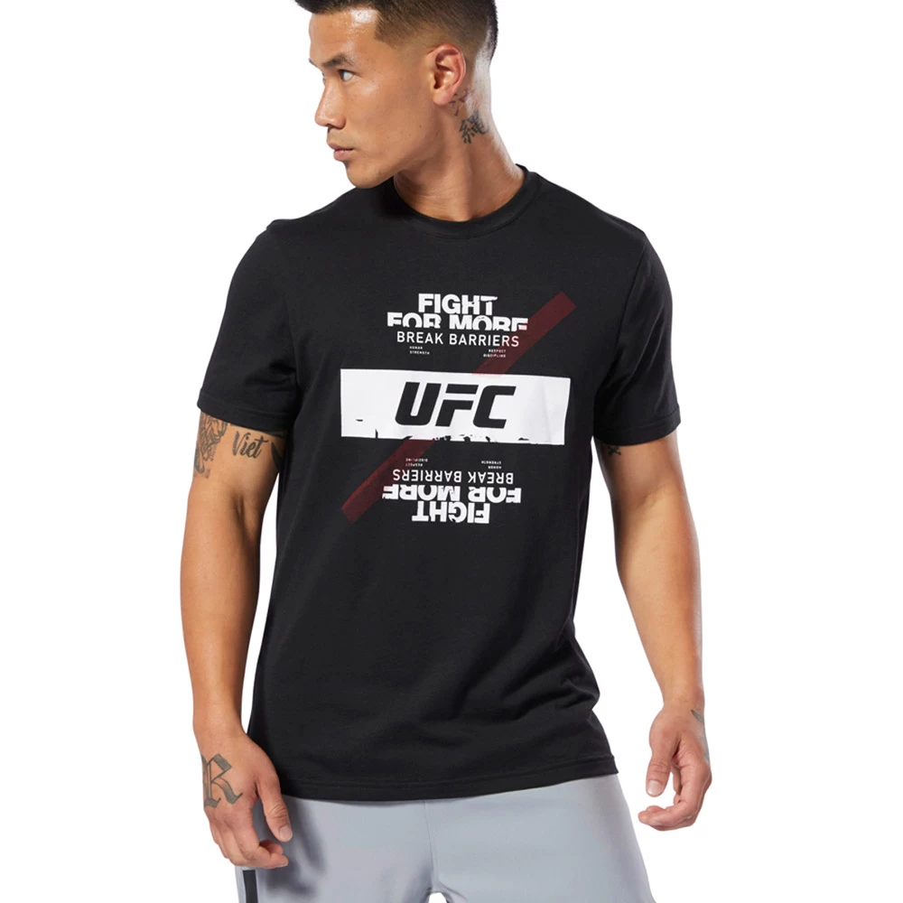 Футболка мужская Reebok UFC FG FIGHT FOR YOURS T L Черный photo 4