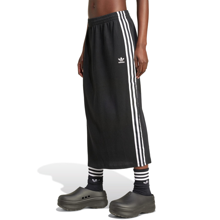 Fusta Adidas KNITTED SKIRT XXS Negru Femei photo 3