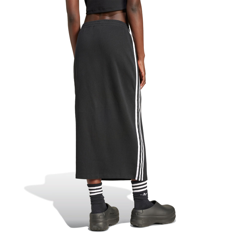 Fusta Adidas KNITTED SKIRT XXS Negru Femei photo 4