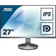 27.0" AOC IPS LED I2790VQ/BT Borderless Black/Silver (4ms, 20M:1, 250cd, 1920x1080, 178°/178°, VGA, HDMI, DisplayPort, Borderless display, Speaker 2 x 2W, Audio Line-out, VESA) thumbnav 1