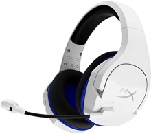 Wireless headset HyperX Cloud Stinger Core PS4/PC, White, 90-degree rotating ear cups, Microphone built-in, Frequency response: 20Hz–20,000 Hz, Cable length:1.3m+1.7m extension, 3.5 jack, Input power rated 30mW, maximum 500mW, Noise-cancelling mic thumbnav 1