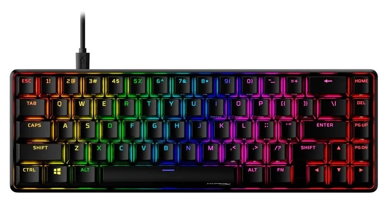 Tastatura HYPERX Alloy Origins 65 RGB, HyperX Red key switch [4P5D6AX#ACB] photo 1