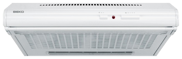 Вытяжка Beko CFB6437W / Плоская / До 12 кв.м / Белый photo 1