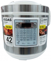 Multifierbator Vegas VMC7007W, 5 l, 860 W, 42 programe, Alb thumbnav 1