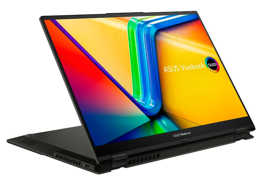 Ноутбук Asus Персональный Vivobook Flip 16 TP3604VAMY117X 16” / 16 ГБ / 1.0 ТБ / Core i9 / Iris Xe Graphics / Black photo 8