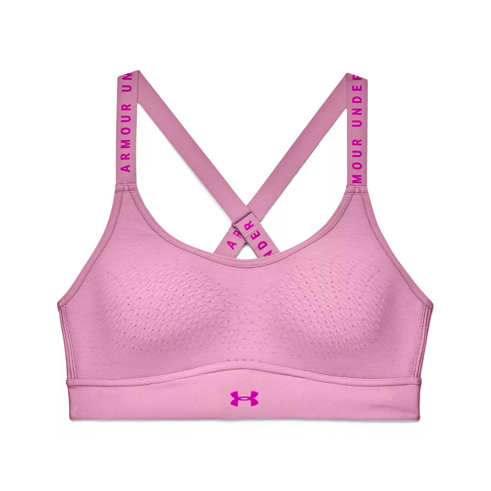Bra sportive Under Armour UA INFINITY MID BRA / Femei / LG / Roz photo 1