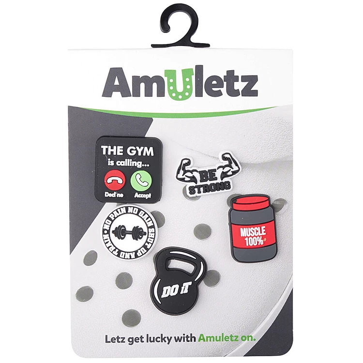 Джибитсы COQUI Amuletz Set 080 No Pain, No Gain (5) photo 1