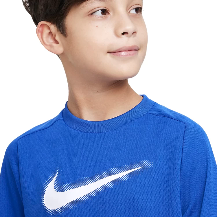 Tricou Nike B NK DF MULTI+ SS TOP HBR / Barbati / L / Albastru photo 5